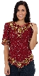 Small Leaves Design Hand Beaded/Sequined Blouse
