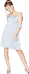 Short Cocktail Dress with Bow on Front