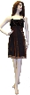Empire Spaghetti Short Dress 