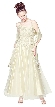 Full Length A-Line Lace Dress