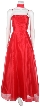 Puffy Prom Dress with Spaghetti Straps