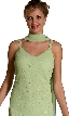 Sequin Short Cocktail Dress with a bow at back — in close up