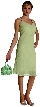 Sequin Short Cocktail Dress with a bow at back