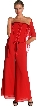 Two Piece Corset Pant Dress
