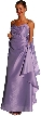 Spaghetti Strapped & Rouched Formal Dress