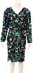 Long Sleeve Multi Colored Cocktail Dress