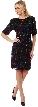 Colorful Beading Formal Party Dress with Keyhole Back