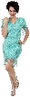 Fringed Fully Beaded Short Gown