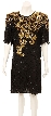 Short Sequin Formal Dress with Keyhole Back