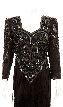 Full Length Sophisticated Evening Gown — in closeup