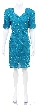 Hand Beaded Short Dress