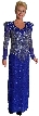 Sweetheart Full Length Beaded Gown