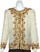 Hand Beaded Sequin Floral Print Jacket