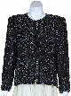 Fully Beaded Floral Print Jacket