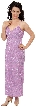 Spaghetti Strapped Full length Formal Dress