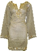 Long Sleeve Beaded Embroidered Top 