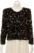 Hand Beaded Box Print Jacket