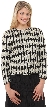 Full Sleeves Leaf Patterned Embroidery Jacket