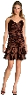 Short Shirred Cocktail Dress
