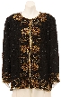 Flower Sequin Designed Long Sleeve Jacket