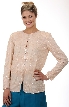 Floral Print Beaded Jacket