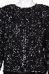 Hand Threaded Evening Jacket — in closeup