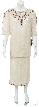 Plus Size Sequin Beaded Two Piece Formal Dress