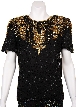 Hand Beaded Sequin Blouse