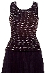 Hand Beaded Tank Top — in close up