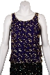 Diagonal Bead Design Tank Top