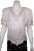 V-Neck Hand Beaded Blouse