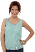 Broad Strapped Beaded Blouse