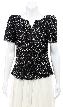 Sparkling Night Hand Sequined Blouse