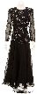 Rich Petals Hand Beaded Formal Gown