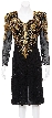 Galaxy Hand Beaded Formal Dress