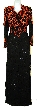 Regal Full Sleeve Formal Mother of the Bride Dress