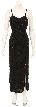 Dark Night Hand Beaded Long Formal Dress
