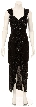 Fully Sequined Sleeveless Formal Dress