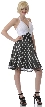Halter Neck Party Dress with Shirred Bust