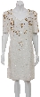 Far East Hand Beaded Short Dress