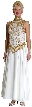 A-Line Halter Neck Beaded Dress.