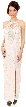 Round Halter Neck Cocktail Dress