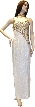 Sequined Silk Beaded Dress with Beautiful Floral Design