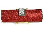 All Occasion Glitter Evening Bag — in Red