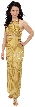 Sheer Waistline & Back Beaded Formal Evening Dress