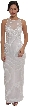 Transparent Top an Long Evening Dress