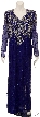 Fully Sequined Designed Evening Gown