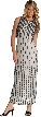 Exquisite Beaded Full Length Formal Cocktail Dress — in alternative image
