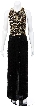 Hand Beaded and Sequined Formal Dress