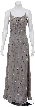 Sparkling Storm Hand Beaded Dress